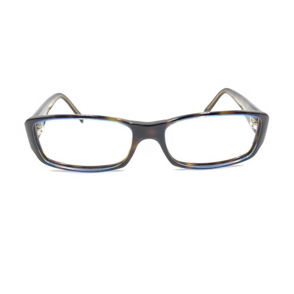 Prada VPR 02M ZXH-1O1 Tortoise Brown Blue Eyeglasses Frames 54-16 140 Italy - Picture 6 of 12